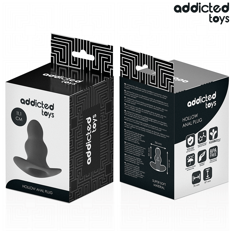 ADDICTED TOYS - PLUG ANAL OCO TAMANHO L 11,1 CM
