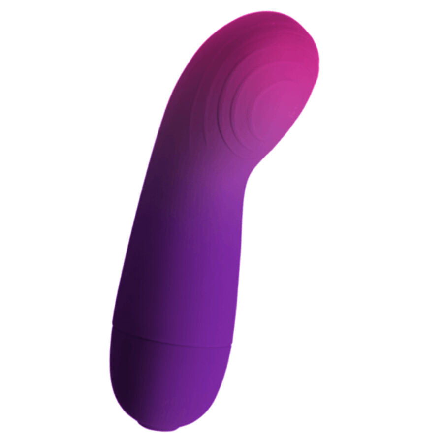 ROCKS-OFF - GLOW GIRL VIBE VIBRADOR DISCRETO ROXO PARA PONTO G