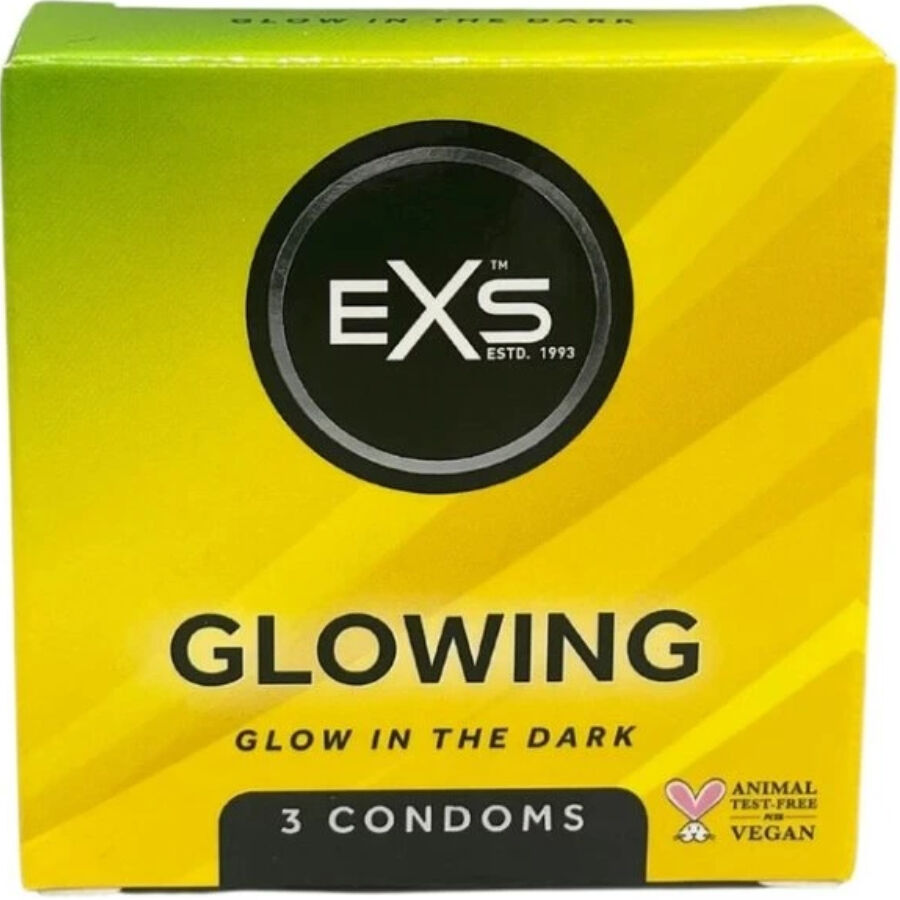 EXS CONDOMS - BRILHA NO ESCURO
