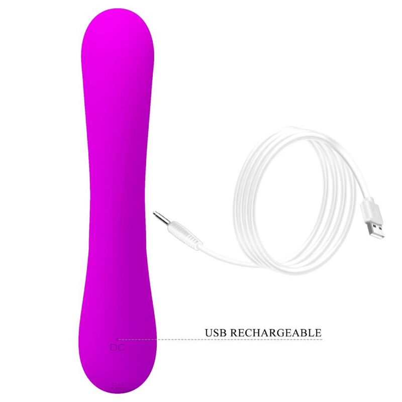 PRETTY LOVE - SINCERO VIBRADOR E SUCÇÃO CLITÓRICA DE SILICONE ROXO