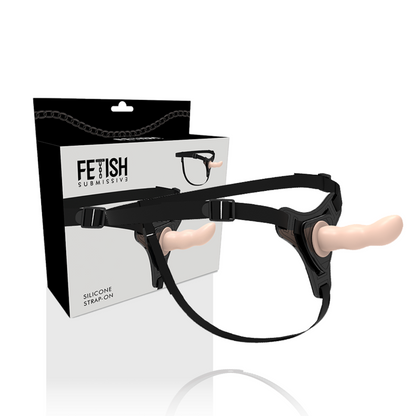 FETISH SUBMISSIVE HARNESS - SILICONE CARNE PONTO G 12,5 CM