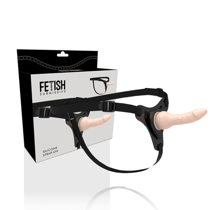 FETISH SUBMISSIVE HARNESS - SILICONE CARNE REALISTA 16CM