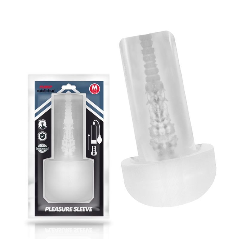 PUMP ADDICTED - MASTURBADOR COM MANGA DE PRAZER TAMANHO M