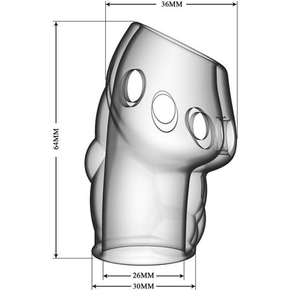PRETTY LOVE - OSCAR ESPESSANTE DE PÊNIS TRANSPARENTE
