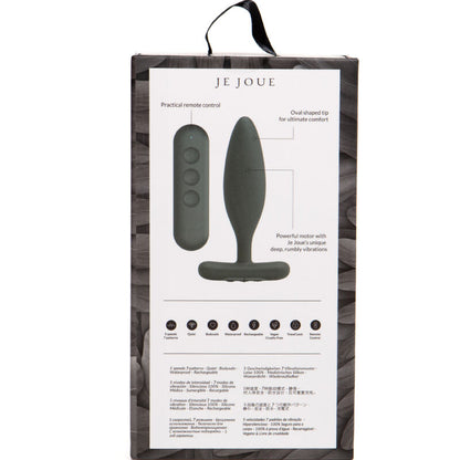 JE JOUE - VIBRADOR VESTA ANAL PLUG PRETO