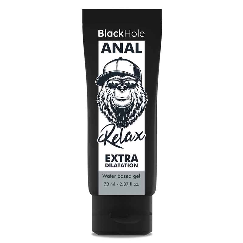 BLACK HOLE - GEL DILATADOR ANAL À BASE DE ÁGUA 70 ML