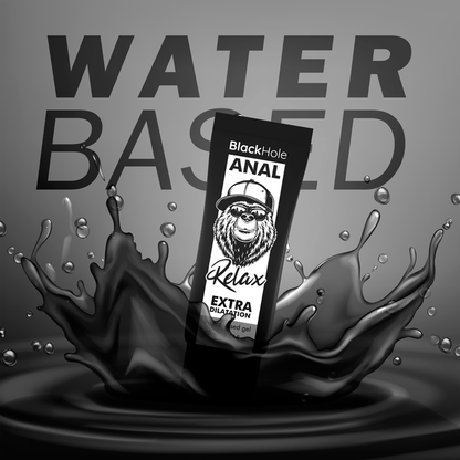 BLACK HOLE - GEL DILATADOR ANAL À BASE DE ÁGUA 70 ML