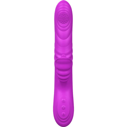 ARMONY - VIBRADOR MULTIFUNO ANGELIA COM LÍNGUA ESTIMULANTE EFEITO CALOR VIOLETA