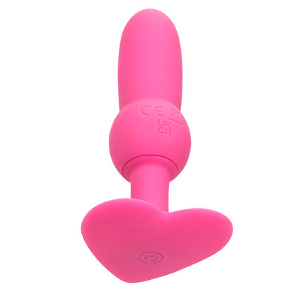 CALEXOTICS - FIRST TIME PLUG ANAL SONDA DE CONTAS 10 VIBRAÇÕES ROSA