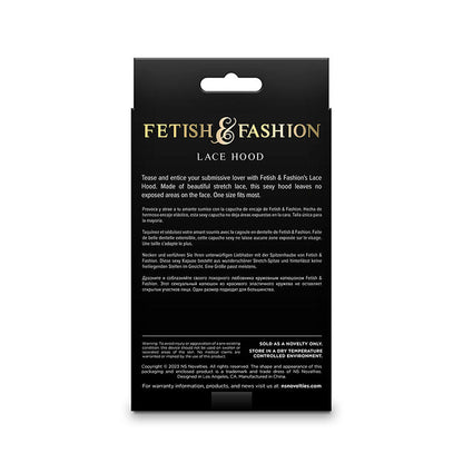 NS NOVELTIES - FETISH & FASHION CAPUZ DE RENDA BRANCO