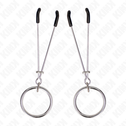 KINK - PINÇAS FINAS COM O-RING 7 CM