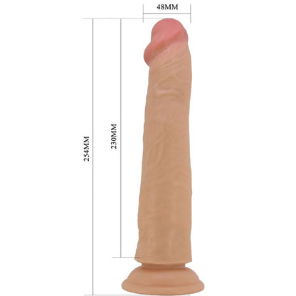 PRETTY LOVE - DILDO REALISTA SHARIFE 25 CM CARNE