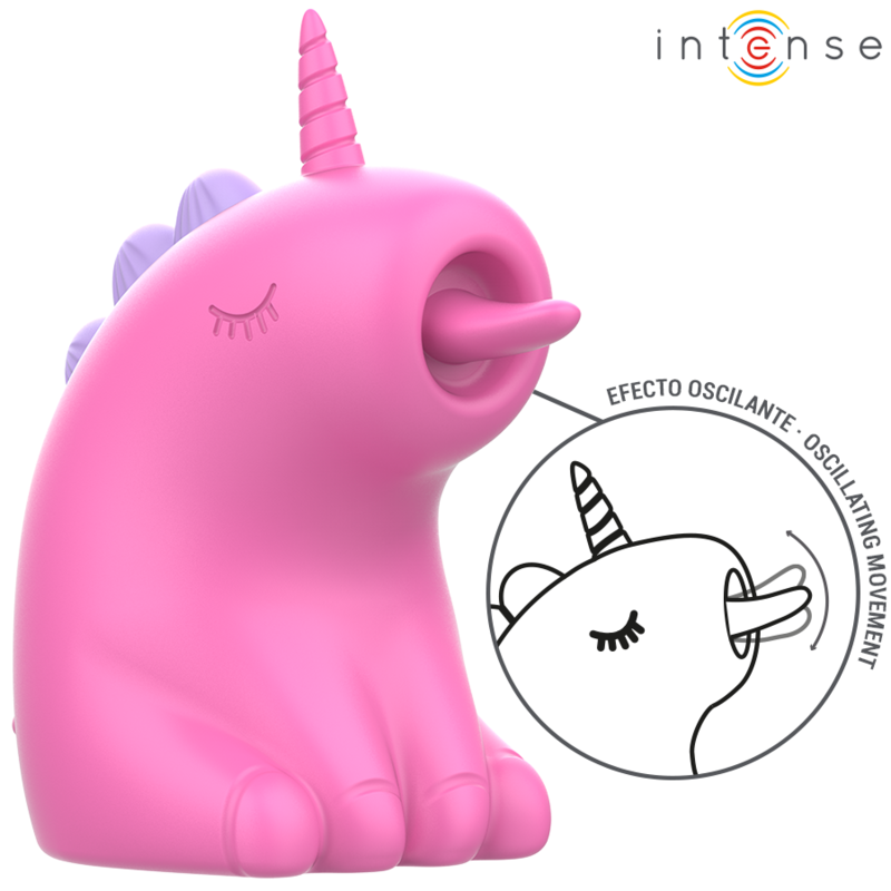 INTENSE - ESTIMULADOR DE LÍNGUA GIRATÓRIO 360º PINKIE