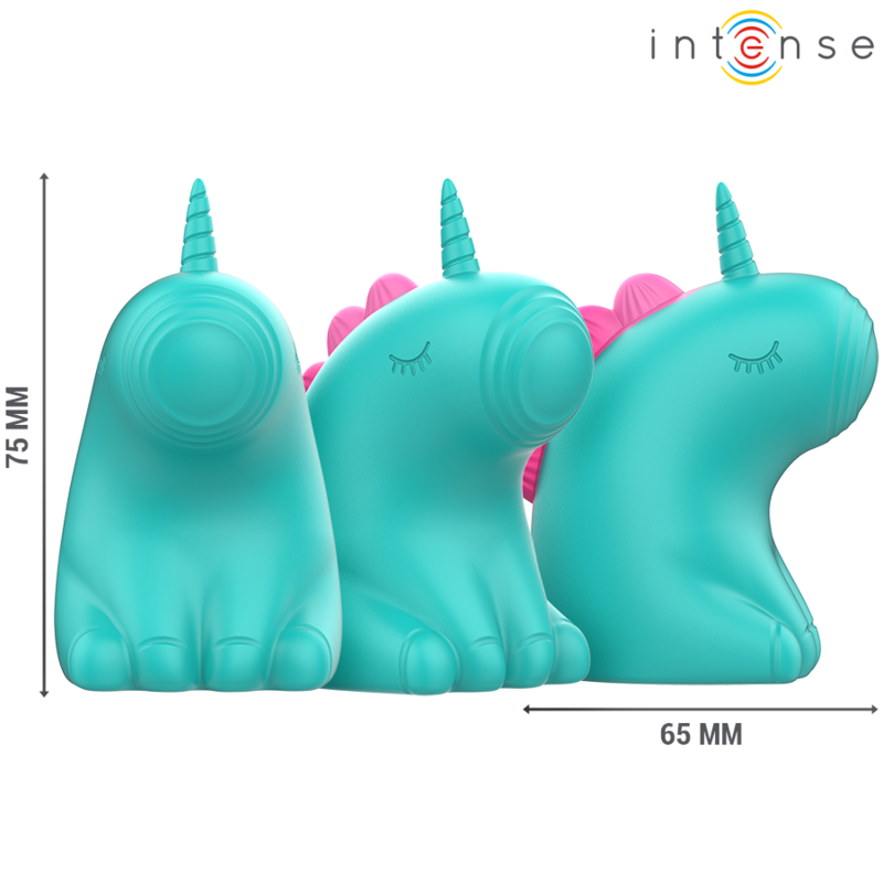 INTENSE - ESTIMULADOR DE TOQUES DE LÍNGUA TRIXIE UNICÓRNIO