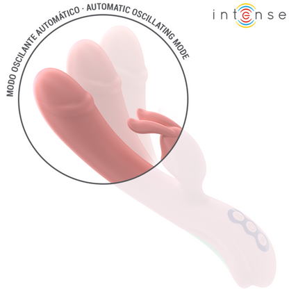 INTENSE - VIBRADOR RACHEL RABBIT 5 VIBRAÇÕES ROSA