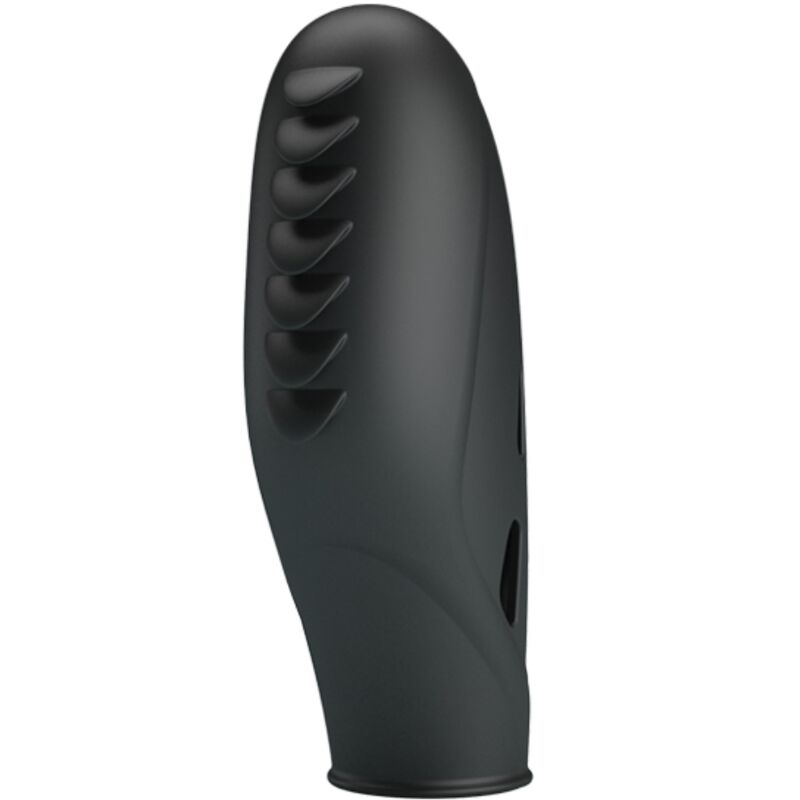PRETTY LOVE - VIBRADOR DE DEDO DE SILICONE GILO PRETO