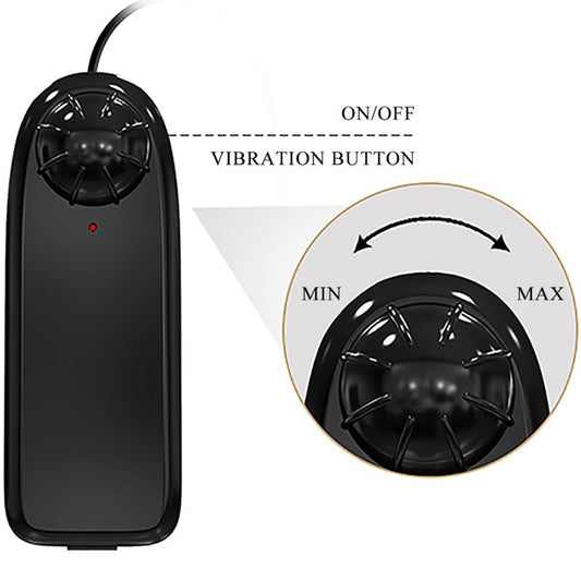 CRAZY BULL - VIBRADOR KYLIE ASS COM CONTROLE REMOTO REALISTA PARA VAGINA E ÂNUS