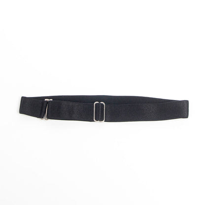 SUBBLIME - 955373 VESTIDO COM ALÇAS DE COURO PRETO S/M