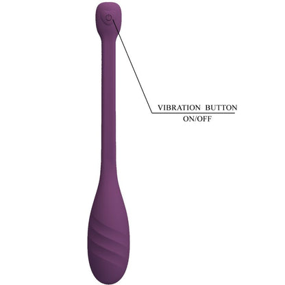 PRETTY LOVE - VIBRADOR CONTROLADO POR APLICATIVO LEVIATHAN ROXO