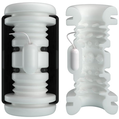 PRETTY LOVE - DJ GIRL MASTURBADOR MASCULINO COM VIBRAÇÃO 5 CONFIGURAÇÕES NEGRO