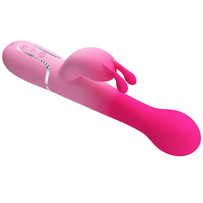 PRETTY LOVE - DEJON 3 EM 1 MULTIFUNCIONAL RABBIT VIBRADOR ROSA