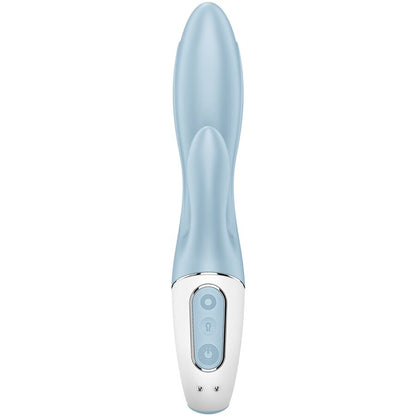 SATISFYER - BOMBA DE AR BUNNY 1 COELHO INFLÁVEL VIBRADOR AZUL