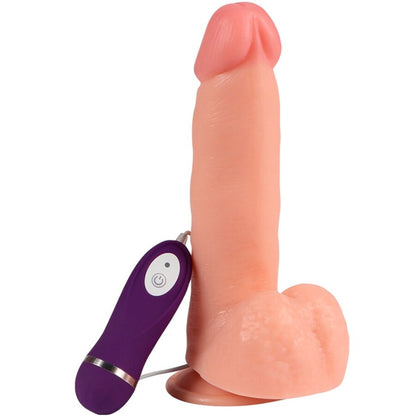 SHEQU - DILDO VIBRATÓRIO FANTASMA COM CONTROLE REMOTO 20 CM