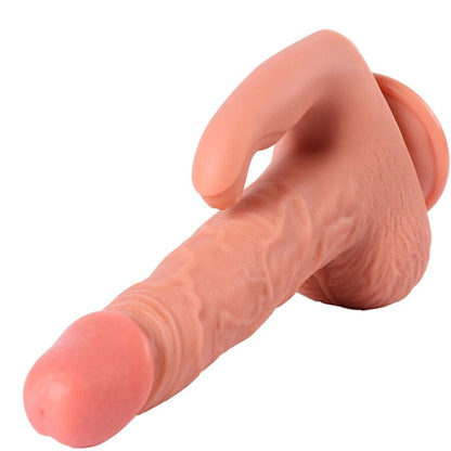 SHEQU - HAYDEN DILDO E ESTIMULADOR DE CLITÓRIS COM VIBRAÇÃO E CONTROLE REMOTO 16 CM
