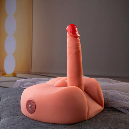 XISE - MEL DILDO REALISTA MASTURBADOR COM VIBRAÇÃO 25 CM