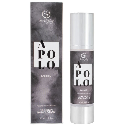 SECRETPLAY - LOÇÃO DE PELE  APOLO SILK PARA HOMENS 50 ML