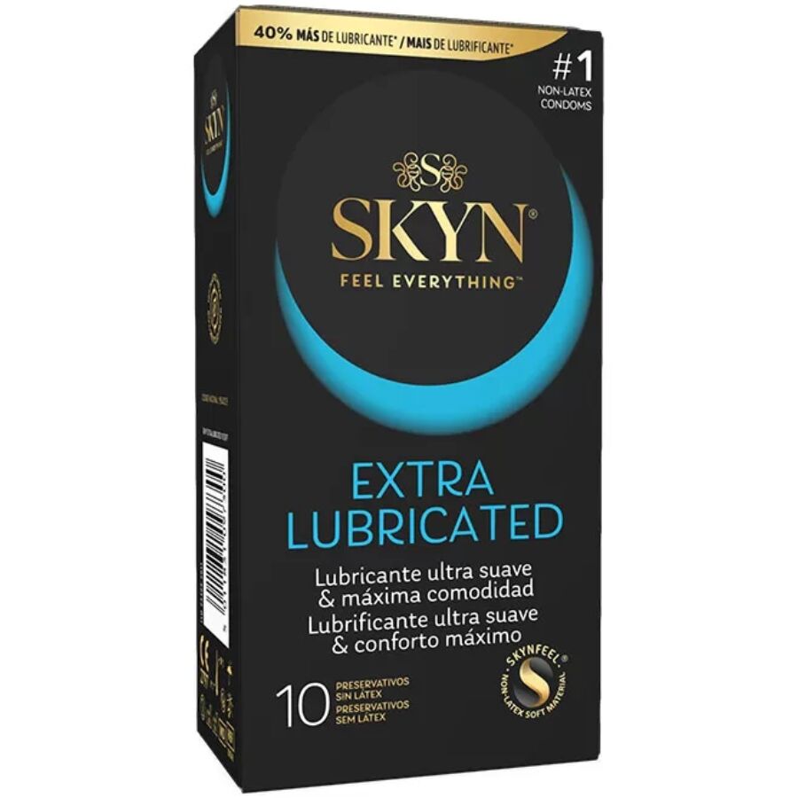 SKYN - PRESERVATIVO EXTRA LUBRIFICADO 10 UNIDADES