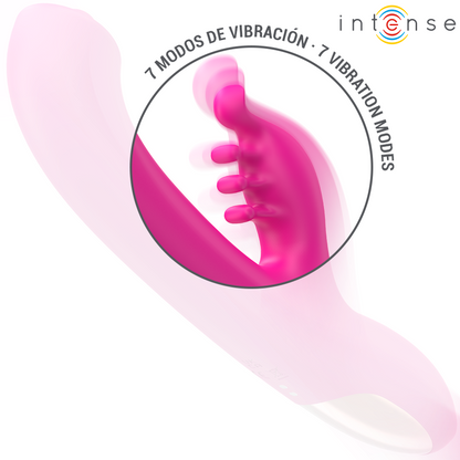 INTENSE - CHRISTINA MULTIFUNCIONAL RABBIT VIBRADOR 22,5 CM ROSA