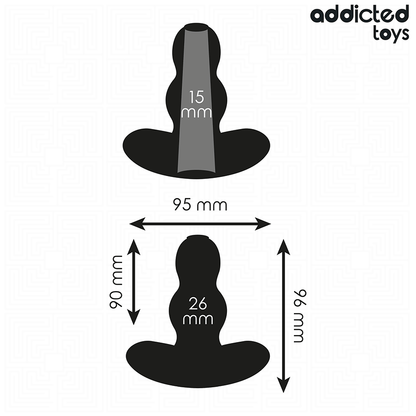 ADDICTED TOYS - PLUG ANAL OCO TAMANHO M 9,6 CM