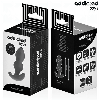 ADDICTED TOYS - PLUG ANAL TAMANHO S 10,3 CM
