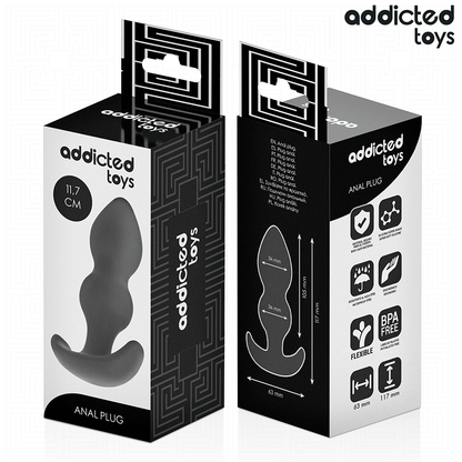 ADDICTED TOYS - PLUG ANAL TAMANHO L 11,7 CM