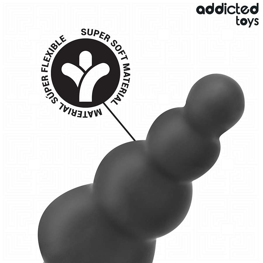 ADDICTED TOYS - PLUG ANAL COM ANEL MODELO 5