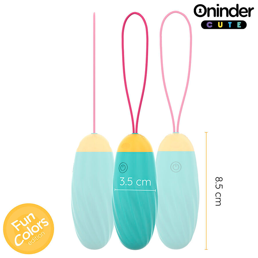ONINDER CUTE - OVO DE SILICONE VIBRO-GIRATÓRIO LOVE PLEASURE - APLICATIVO MUNDIAL GRATUITO
