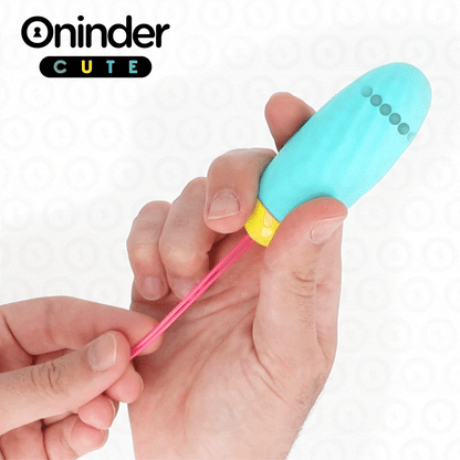 ONINDER CUTE - OVO DE SILICONE VIBRO-GIRATÓRIO LOVE PLEASURE - APLICATIVO MUNDIAL GRATUITO