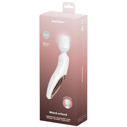 SATISFYER - WAND ERLAND MASSAGEADOR VIBRATÓRIO BRANCO
