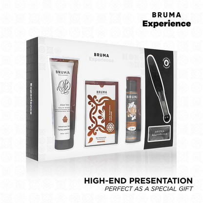 BRUMA XPERIENCE - KIT DE TENTAÇÃO DOCE AMERICANA TART COM POTENCIALIZADOR DE ORGASMO