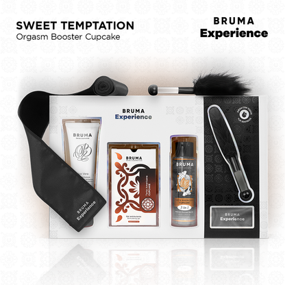 BRUMA XPERIENCE - KIT DE TENTAÇÃO DOCE AMERICANA TART COM POTENCIALIZADOR DE ORGASMO