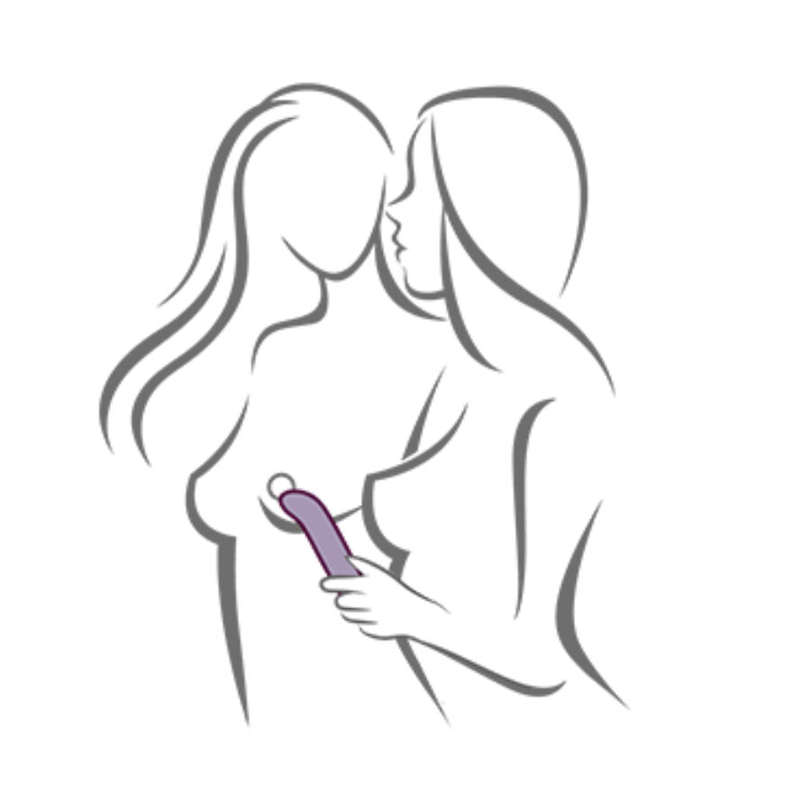 ROCKS-OFF - CHAIAMO G VIBRADOR PONTO G ROXO