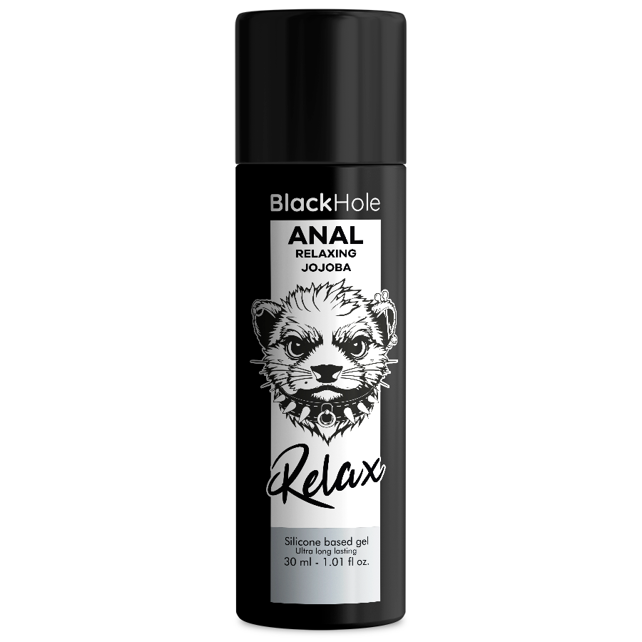 BLACK HOLE - RELAXANTE ANAL JOJOBA RELAX BASE DE SILICONE 30 ML