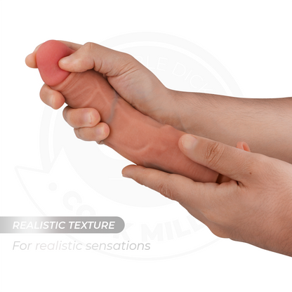 COCK MILLER - DILDO REALISTA COM VENTOSA E VIBRAÇÃO COM CONTROLE REMOTO 21,5 CM