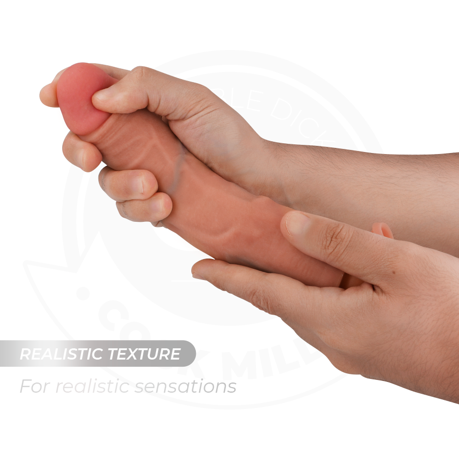 COCK MILLER - DILDO HIPER-REALISTA COM VENTOSA E IMPULSÃO COM CONTROLE REMOTO 21,5 CM