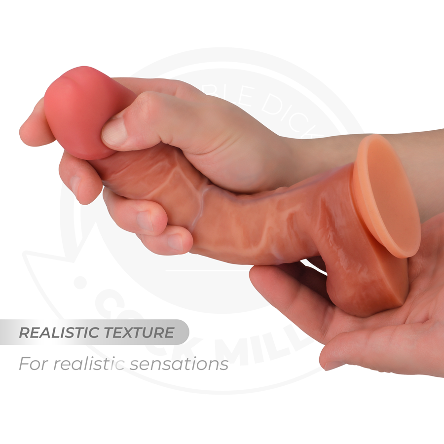 COCK MILLER - DILDO ARTICULÁVEL HIPERREALISTA 19,3 CM