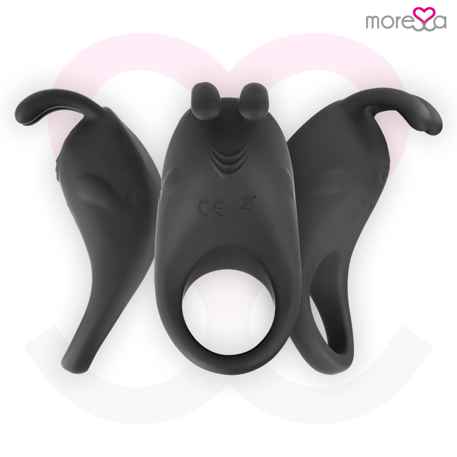 MORESSA - BRAD PREMIUM SILICONE RECARREGVEL PRETO
