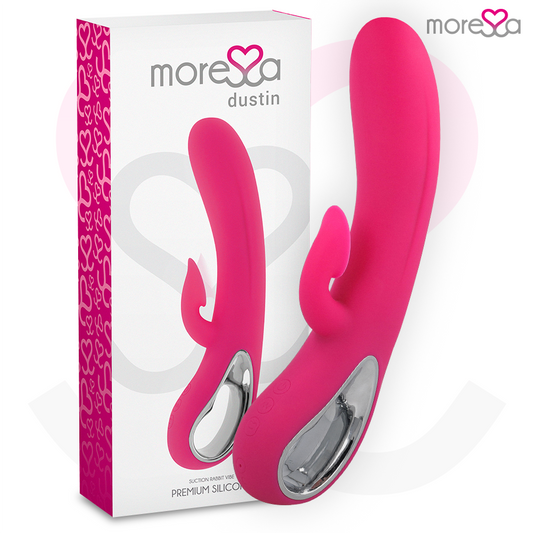 MORESSA - DUSTIN SUCÇÃO CLITÓRICA E VIBRAÇÃO PODEROSA SILICONE PREMIUM RECARREGÁVEL