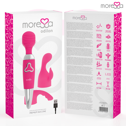 MORESSA - ODILON PREMIUM SILICONE RECARREGVEL