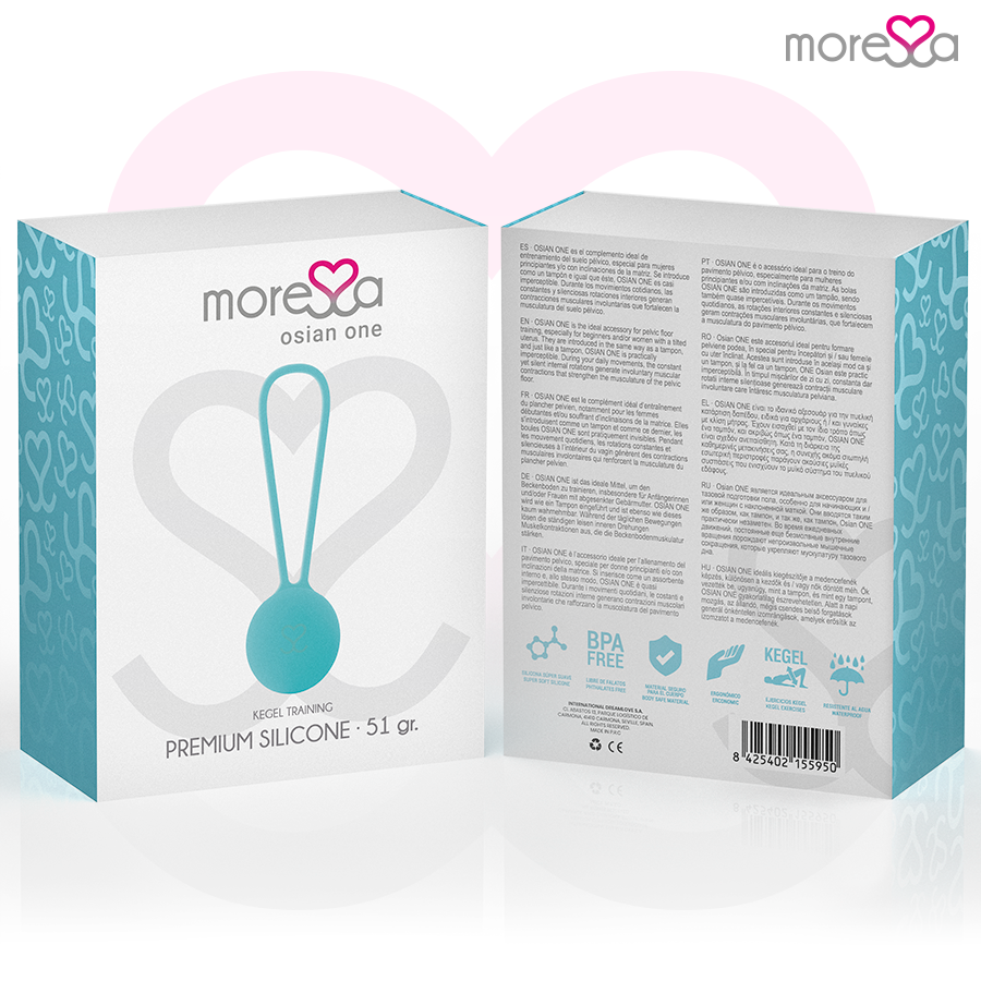 MORESSA - OSIAN ONE PREMIUM SILICONE TURQUESA